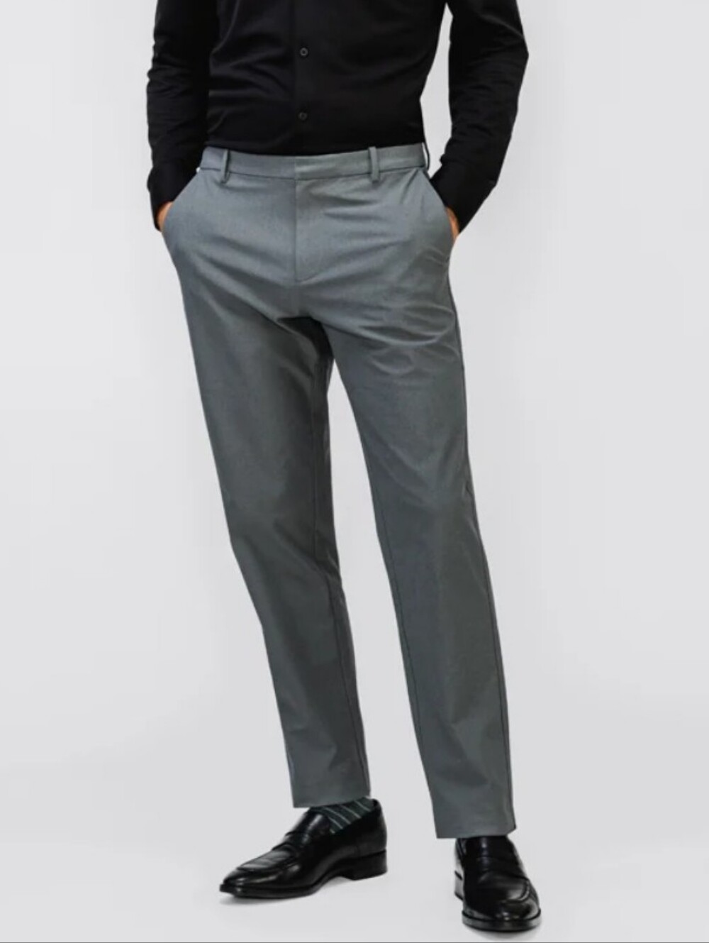 Ministry of Supply Gray Slim Pants